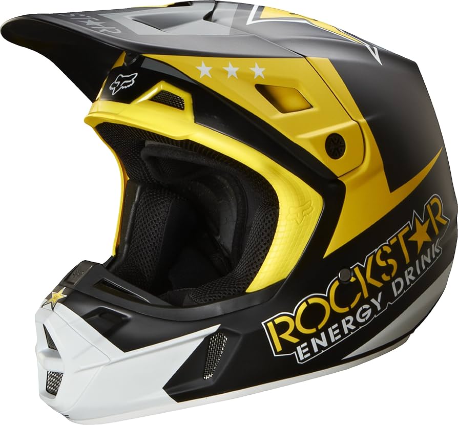 FOX オフロードヘルメット ロックスターエナジー Webike | FOX フォックス V1ヘルメット ROCKSTAR [ロックスター